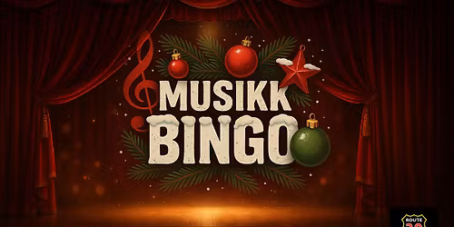 MusikkBingo Julen 2025 - Route39-V\u00e6rtshuset