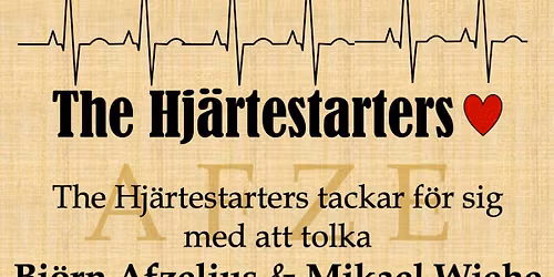 The Hj\u00e4rtestarters tolkar Afzelius & Wiehe