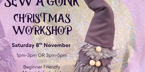 Sew a Gonk Christmas Workshop