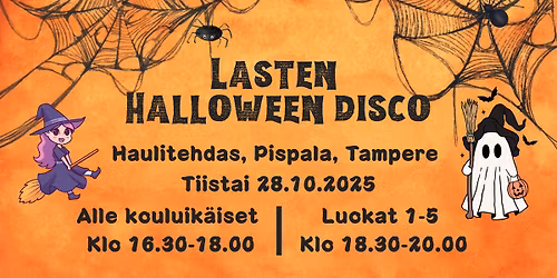 Lasten Halloween Disco