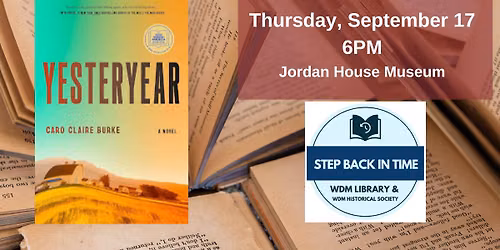 Step Back In Time Book Group: Yesteryear