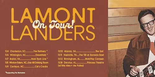 Lamont Landers at The EARL