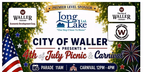 City of Waller Presents 4th of July Picnic & Carnival
