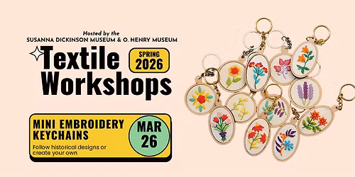 Mini Embroidery Keychains