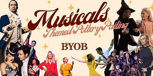 Musicals Themed Pottery Painting Night