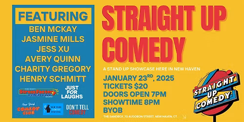 Straight Up Comedy with Jasmine Mills