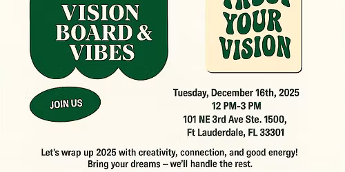 Vision Board & Vibes