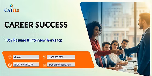 Career Success: 1 Day Resume & Interview Workshop in Ottawa