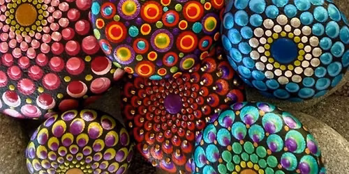 Hand-Painted Mandala Stones Workshop