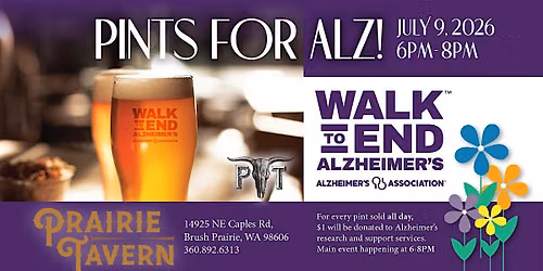 Pints for ALZ!