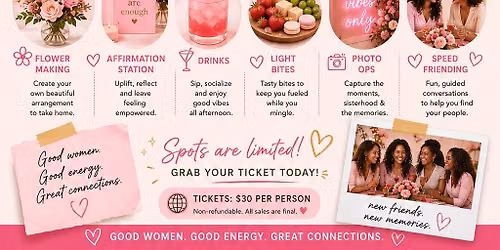 Hey Girls, Let\u2019s Be Friends: a women\u2019s social experience