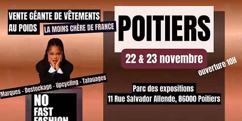 NO FAST FASHION - VENTE G\u00c9ANTE DE V\u00caTEMENTS AU POIDS