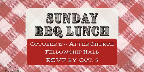 Sunday BBQ Lunch