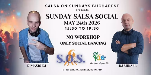 Salsa On Sundays @ Rio Club Bucure\u0219ti