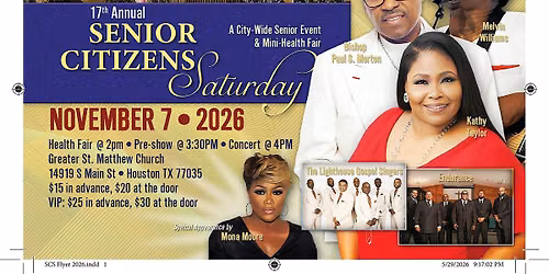 17th Annual Senior Citizens Saturday