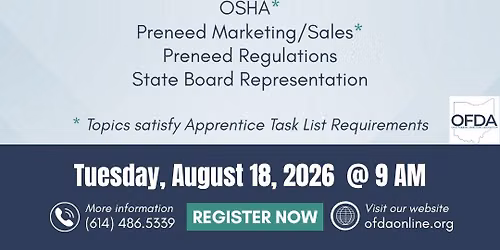OFDA Apprentice Seminar