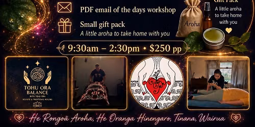 Intuitive healing workshop
