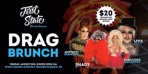 Drag Brunch @ First State Brewing Company
