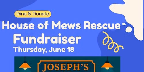 \ud83d\udc3e Join Us for a Dine & Donate Fundraiser! \ud83d\udc3e