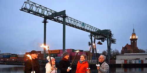 Fackeltour Dortmunder Hafen