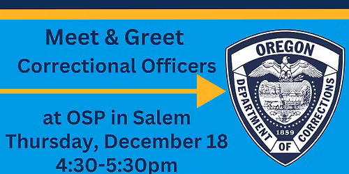 Hiring Event for Correctional Officers