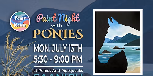 Paint With Ponies | Saanich