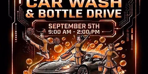 Car wash and bottle drive! 