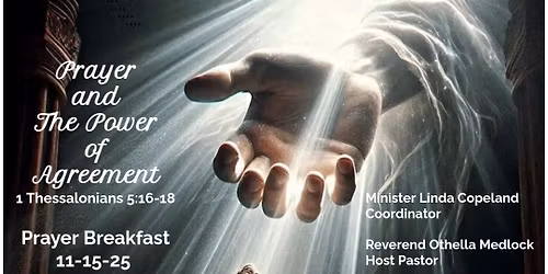 Prayer Breakfast - The Power of Prayer & Agreement