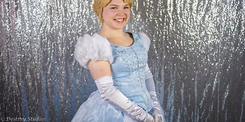 Meet Cinderella at the Trick - or - Treat Safe House 