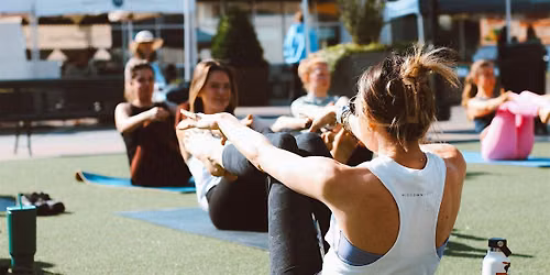 Outdoor Yoga at Midtown Farmers' Market with live DJ!