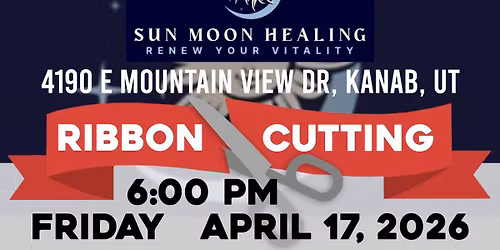 Sun Moon Healing Ribbon Cutting