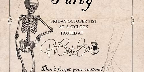 Pv Circle Bar Halloween Party!