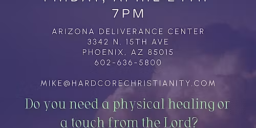 Healing Service! Come with your Infirmities Leave Healed!