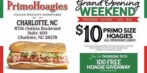 Grand Opening Weekend Celebration!