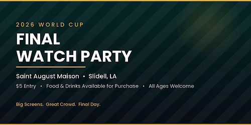2026 World Cup Final - Watch Party