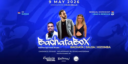 BachataBox May - 3 AREAS (Bachata, Kizomba & Salsa)