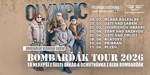OLYMPIC BOMBAR\u010e\u00c1K TOUR 2026 \/ 08.04.26 Klatovy