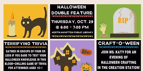 Halloween Double Feature at NHPL