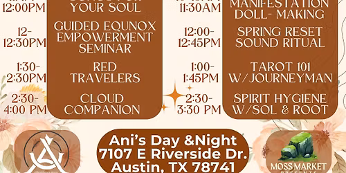 Spring Equinox Metaphysical Fair