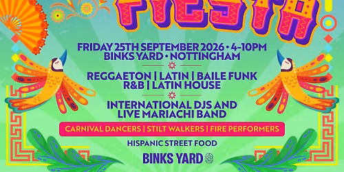 Nottingham's Summer Fiesta 2026 | VAMOS X LA BOMBA | Binks Yard