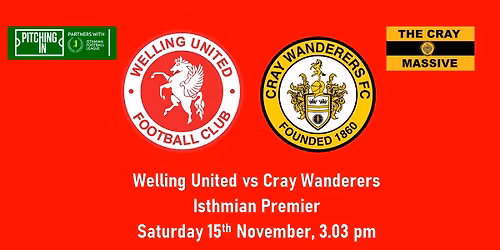 Welling United vs Cray Wanderers