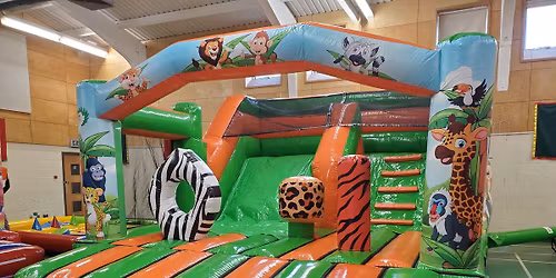 Christmas bouncy castle fun day