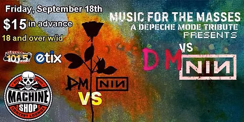 DEPECHE MODE vs NIN TRIBUTE at The Machine Shop