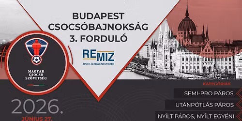 Budapest Csocs\u00f3bajnoks\u00e1g 3. fordul\u00f3