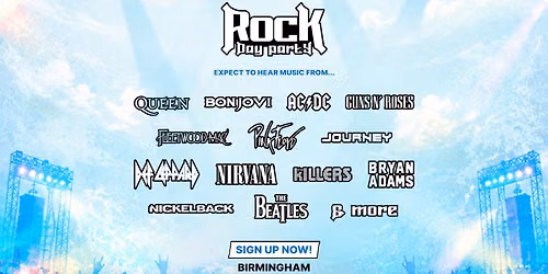 Rock Day Party in Birmingham!
