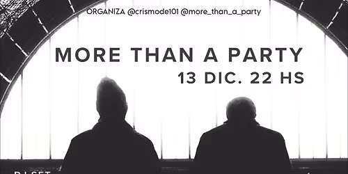 Depeche Mode "More Than A Party 30"