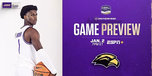 Parking James Madison Dukes at Southern Miss Golden Eagles Mens Basketball