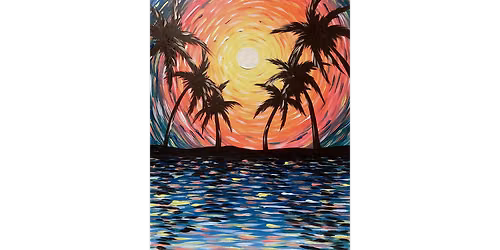Psychedelic Paradise - Paint and Sip in Tyler | Classpop!\u2122