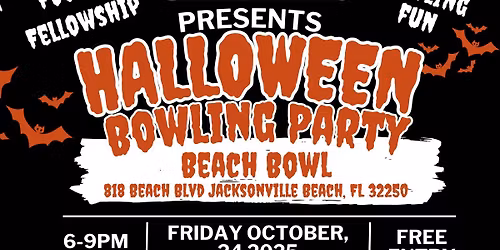 Recovery Community Costume Bowling Party hosted by Rebel Recovery Jax