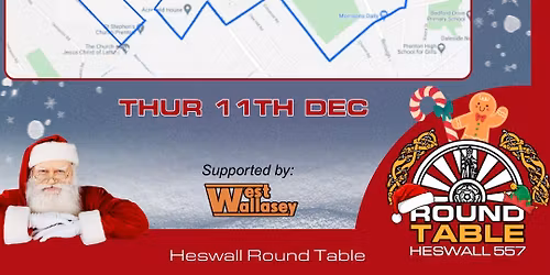 Heswall Round Table - Santa Sleigh - Tranmere
